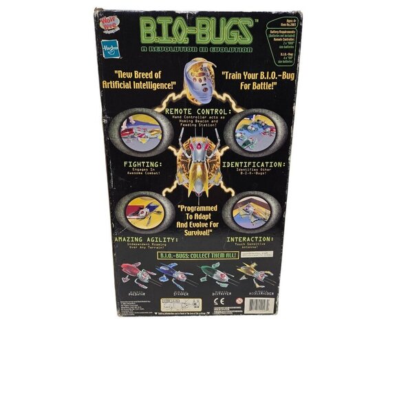 B.I.O.-Bug with Handheld Remote Controller Ages 4+ By Hasbro 80s Never Opened - Picture 3 of 14